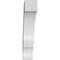 Ekena Millwork 6-in. W x 28-in. D x 32-in. H Balboa Architectural Grade PVC Knee Brace BRCP06X28X32BOA - alternate 4